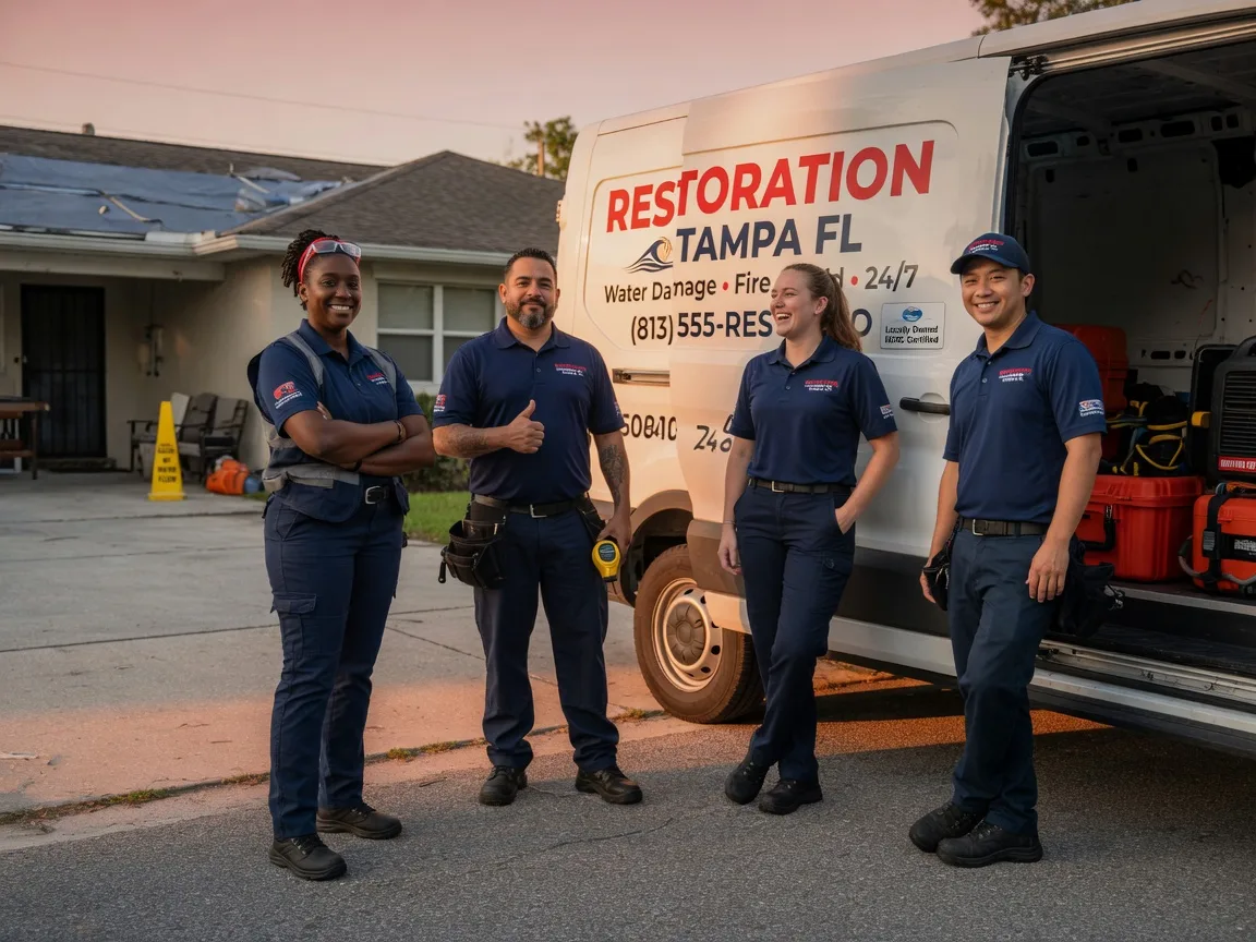 Water Damage Restoration company in Edna, KS